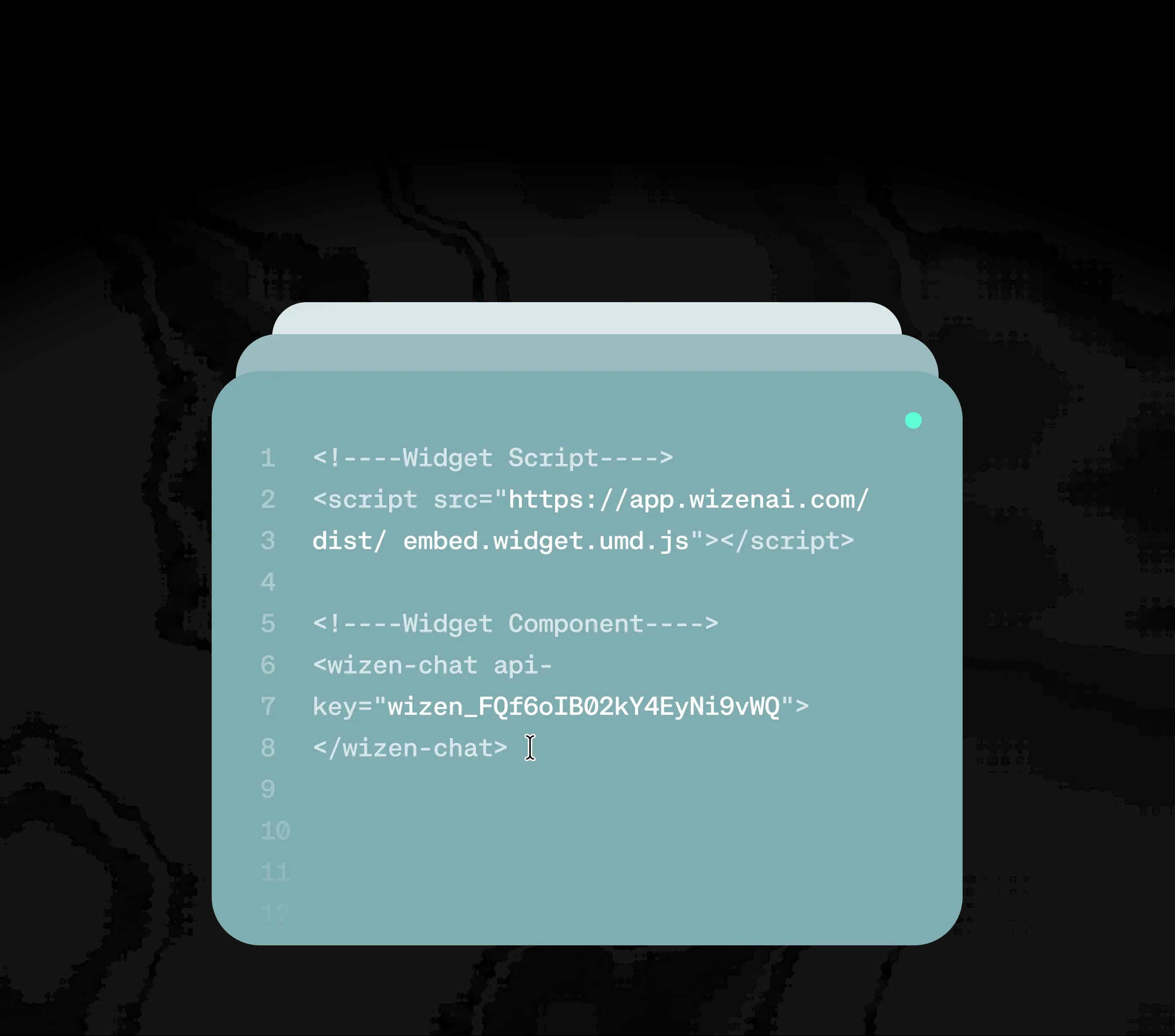 Secure integration feature visual