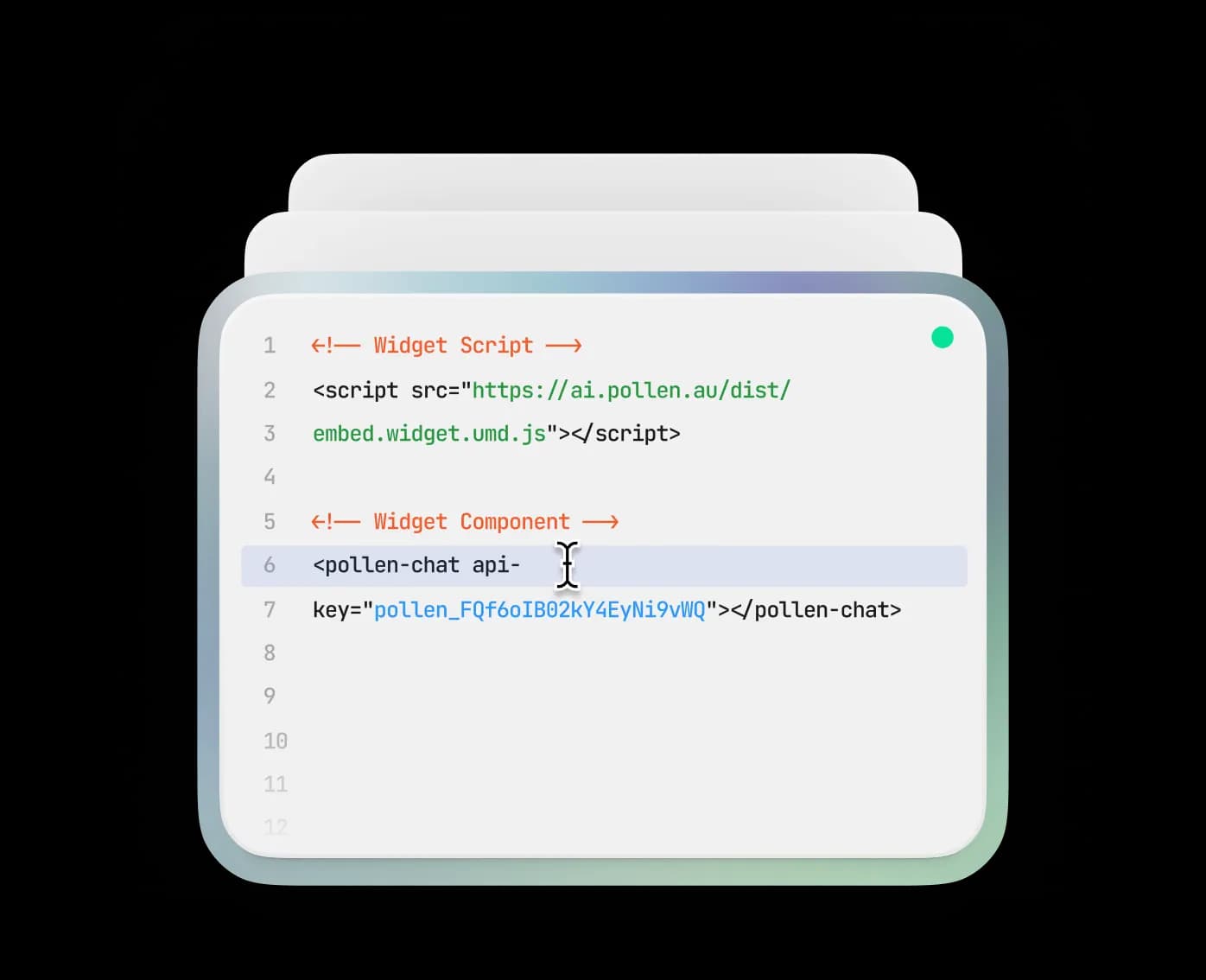 Secure integration feature visual